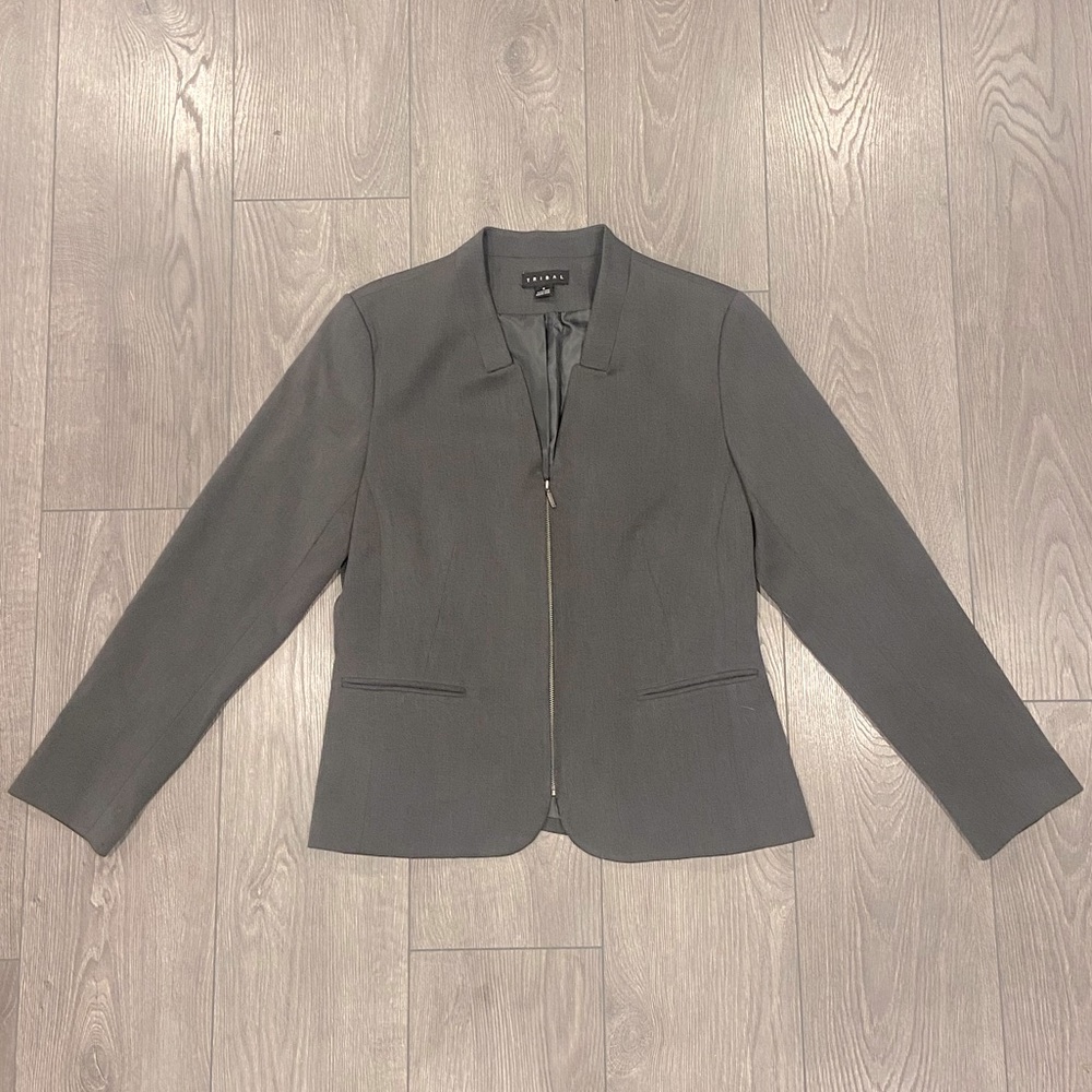 Tribal - Grey zippered  jacket. Excellent condition.